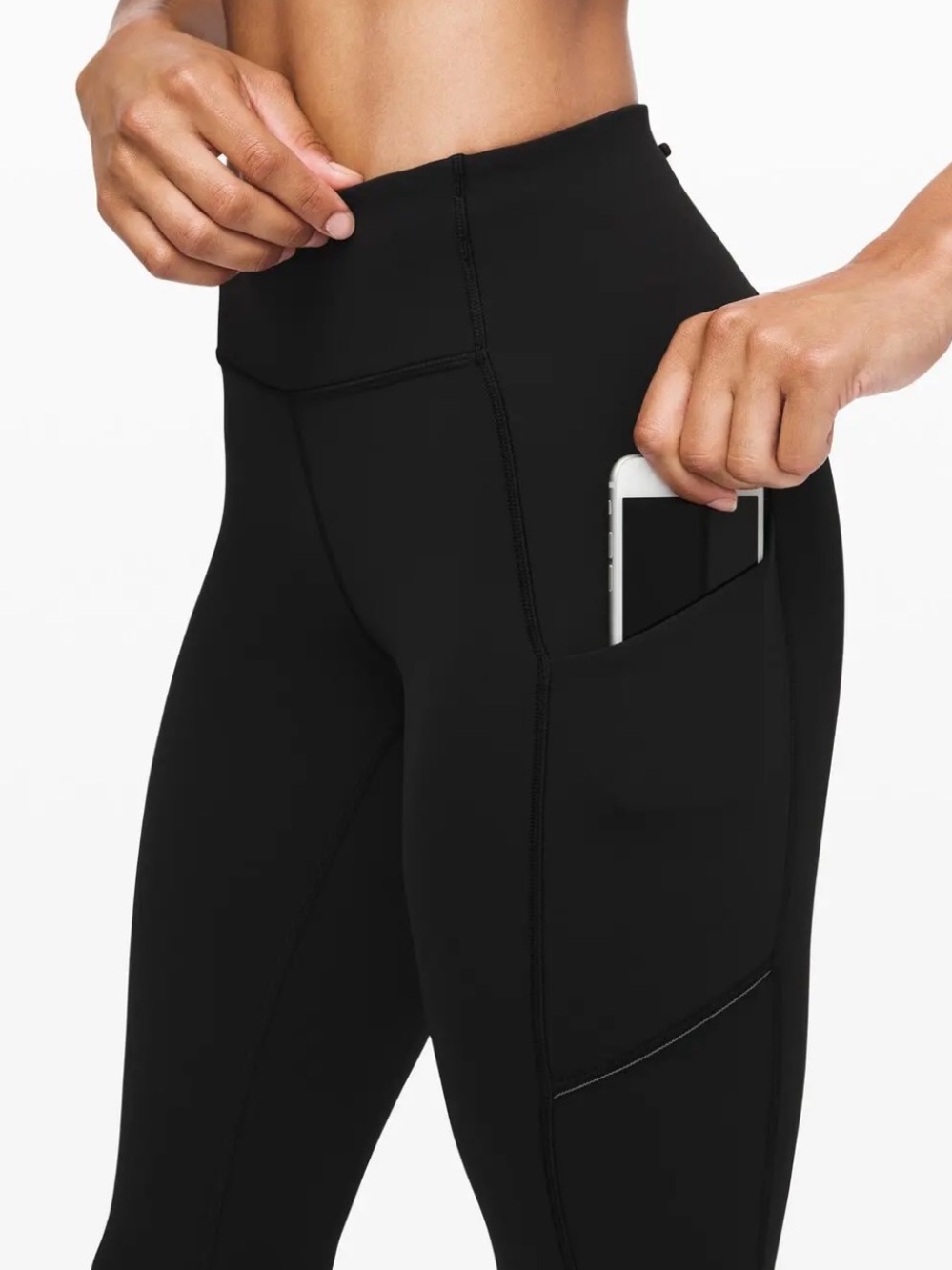 lululemon athletica Black Speed-Up Tight 28” - Size 10